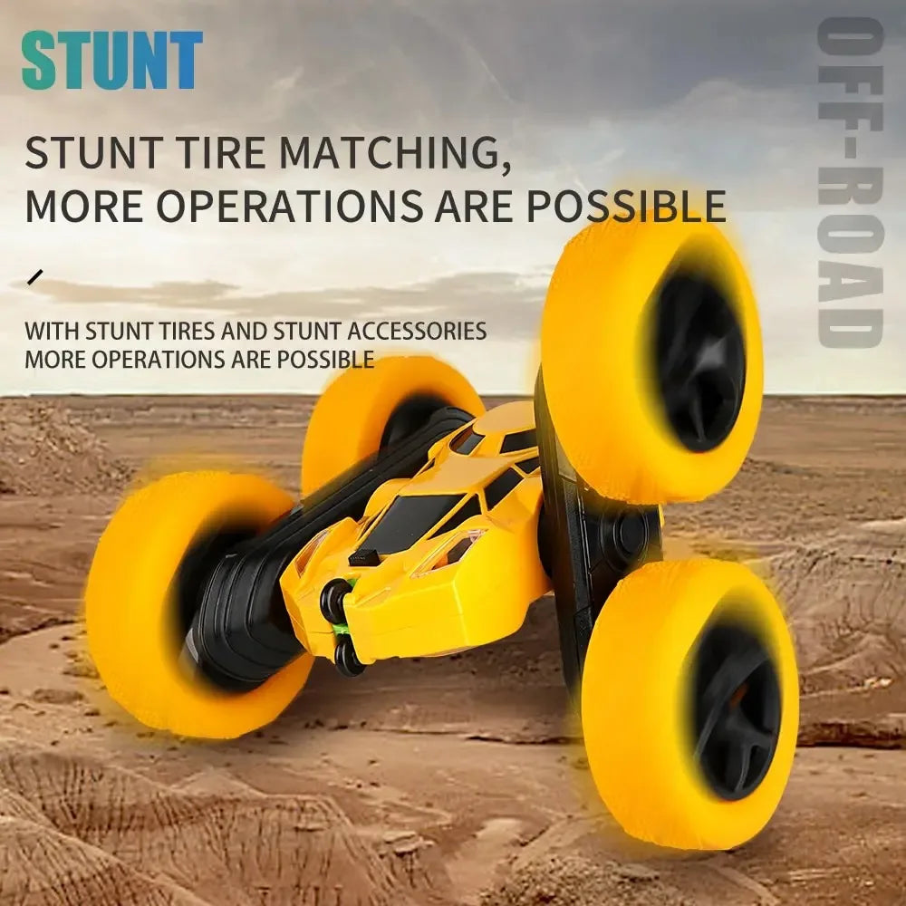 RC stunt car with remote