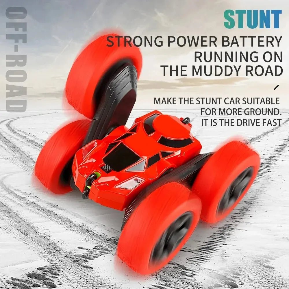 RC stunt car detail