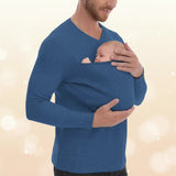 Kangaroo Pocket Shirt – Men's Babywearing T-Shirt thumbnail 3