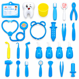 Kids Doctor & Dentist Pretend Play Set, 31-53 Piece Medical Kit thumbnail 5