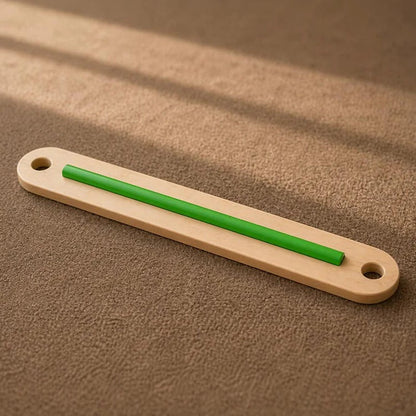 Montessori balance beams and stones set