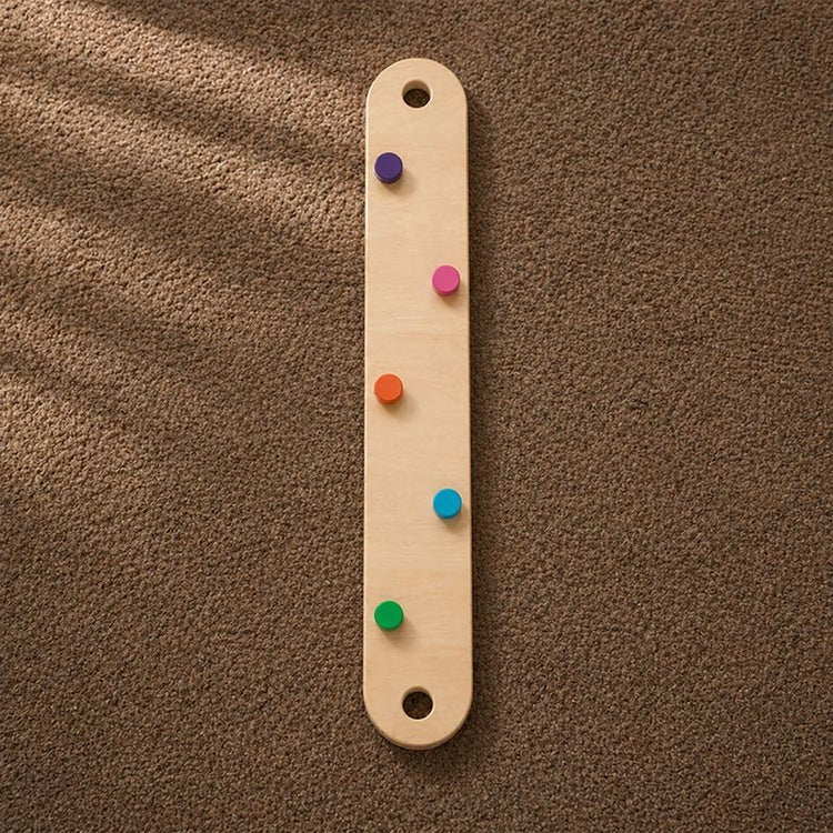 Montessori balance beams and stones set