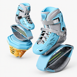 Chaussures à ressorts kangourou, baskets de fitness 2-en-1 à rebond et roulettes, pour enfants miniature 2