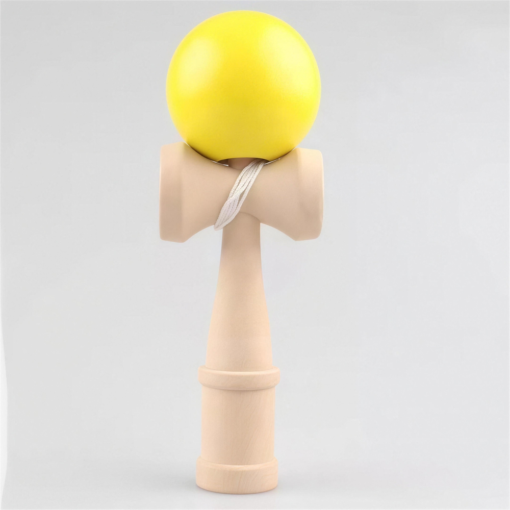 Wooden Kendama Skill Toy - Hand-Eye Coordination Toss & Catch Game