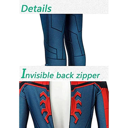 Kids' Superhero Costume – back view