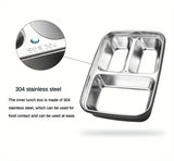 Stainless Steel Bento Lunchbox – Leak-Proof, BPA-Free thumbnail 6