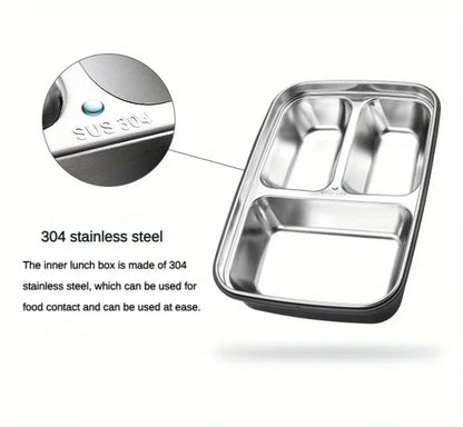 Bento lunchbox compartment detail