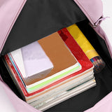 Kids School Backpack with Plush Teddy Bear Keychain thumbnail 5