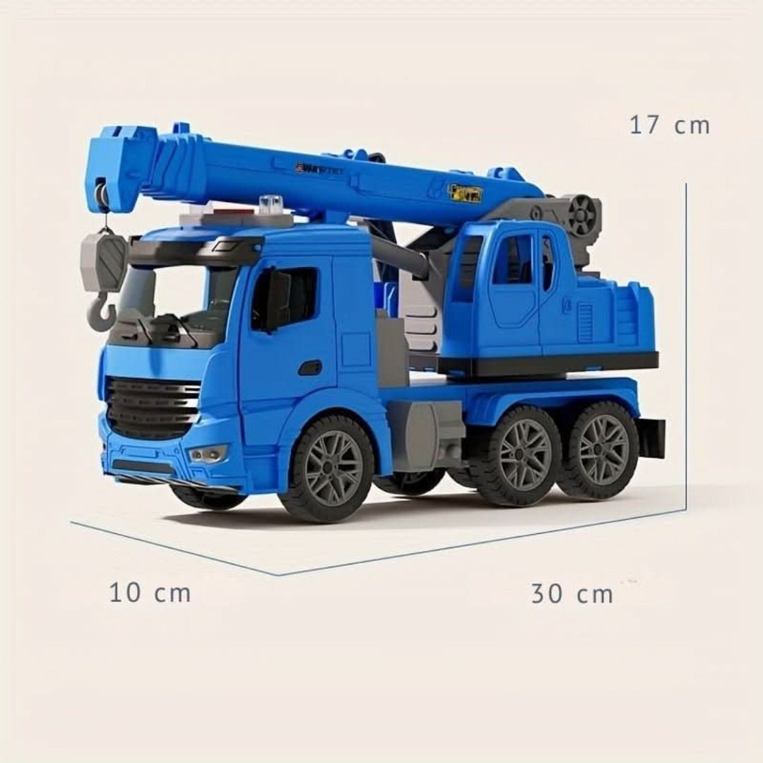 Construction crane toy detail