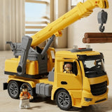 Construction Crane Toy – Vehicle with Movable Arm & Lights thumbnail 6