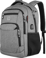 Anti-Theft Laptop Backpack – 15.6" USB Charging Port, Ergonomic & Water-Resistant thumbnail 4