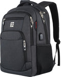 Anti-Theft Laptop Backpack – 15.6" USB Charging Port, Ergonomic & Water-Resistant