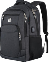 Anti-Theft Laptop Backpack – 15.6" USB Charging Port, Ergonomic & Water-Resistant thumbnail 1