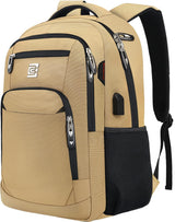 Anti-Theft Laptop Backpack – 15.6" USB Charging Port, Ergonomic & Water-Resistant thumbnail 5