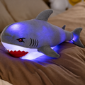 Light-Up Plush Animal Toy with LED Night Light – Shark, Whale, Snake & More