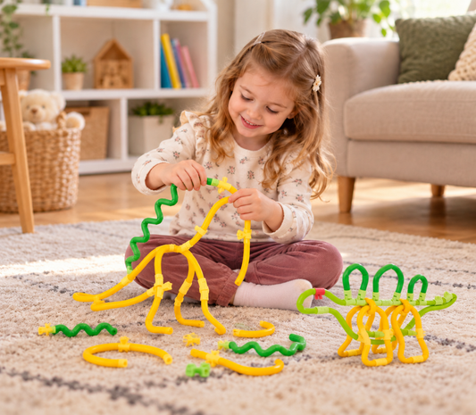 DIY Twisty Sticks 71-piece 3D building set