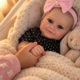 Reborn Baby Doll Maddie - 19" Realistic 3D Skin, Cloth Body thumbnail 5