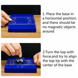 Toupie à lévitation magnétique, jouet de bureau gyroscopique flottant miniature 3