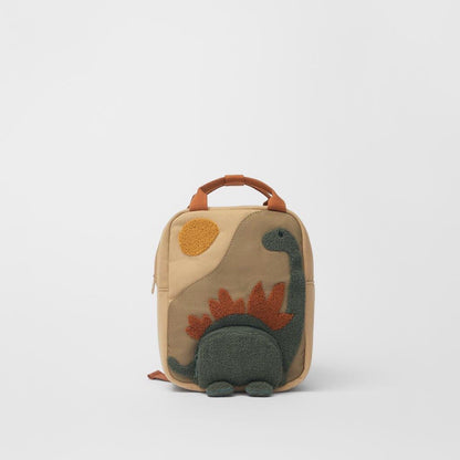 Kids 3D Dinosaur Backpack | Soft Bouclé Toddler Bag