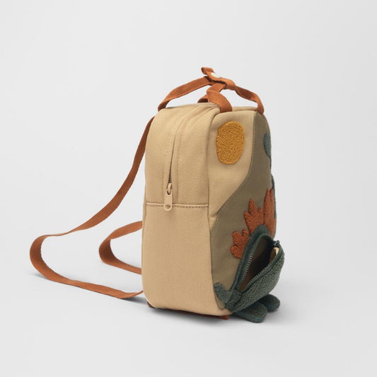 Kids 3D Dinosaur Backpack | Soft Bouclé Toddler Bag – view 2