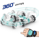 Hand-Steer RC Stunt Car – Two-Sided 2.4G Remote Vehicle thumbnail 3