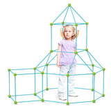Kids DIY Tent Building Kit – Build Your Own Fort with a Sheet thumbnail 5