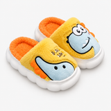 Kinderen Monster Slippers, Warme Pluche Winterpantoffels voor Binnen miniatuur 6