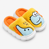 Kinderen Monster Slippers, Warme Pluche Winterpantoffels voor Binnen miniatuur 5