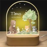 Personalized LED Night Light for Kids — Custom Name & Date thumbnail 5
