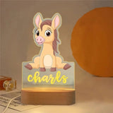 Personalized Safari Animal Night Light — Custom Name thumbnail 5