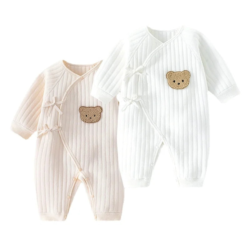 Cutie Bear Romper Detail
