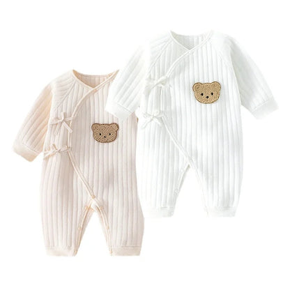 Cutie Bear Romper Detail