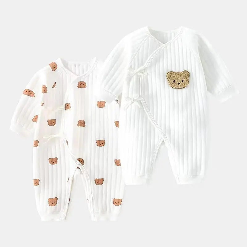 Cutie Bear Romper Detail