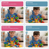 81-Piece STEM Interlocking Gear Building Toy Set thumbnail 4