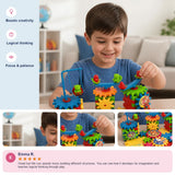 81-Piece STEM Interlocking Gear Building Toy Set thumbnail 5