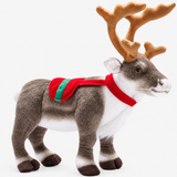 Plush Reindeer Soft Toy – Realistic Christmas Decoration Gift Miniaturansicht 1