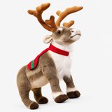 Plush Reindeer Soft Toy – Realistic Christmas Decoration Gift Miniaturansicht 2