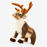 Plush Reindeer Soft Toy – Realistic Christmas Decoration Gift Miniaturansicht 4