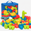120-Piece Large Building Blocks Set with Storage Bag