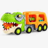 Dinosaur Carrier Truck – 6 Mini Vehicles, Music & Lights Miniaturansicht 6