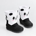 Kids Snow Boots with Animal Prints – Panda, Fox & Dinosaur