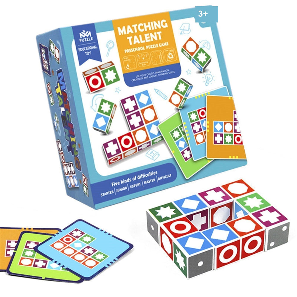 Fast-Paced Pattern Matching Puzzle Game for Kids and Families