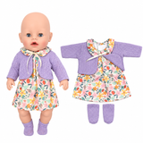 Reborn Baby Doll Outfit - 43cm/17in Clothes & Accessories thumbnail 3