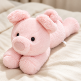 Lying Plush Animal Toy - Soft Cuddly Stuffed Companion, 35cm thumbnail 3