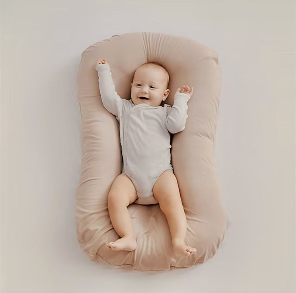 Ergonomic Baby Pillow - Breathable Head & Neck Support