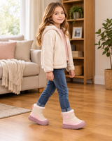Kids Waterproof Snow Boots, Faux Fur Lined, PU Leather thumbnail 3