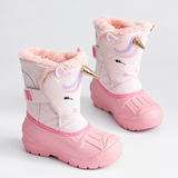 Kids Snow Boots with Animal Prints – Panda, Fox & Dinosaur thumbnail 3