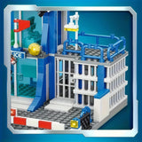 Giant Police Station Building Block Set - 867 Pieces thumbnail 5