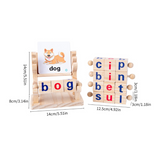 WordCraft – Wooden Spelling Learning Cards, Screen-Free Educational Toy thumbnail 2