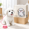 Interactive Electric Plush Puppy - Walking, Talking Pet Toy